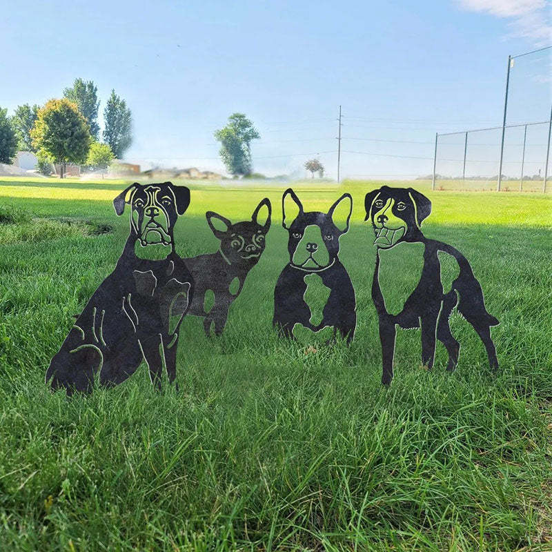 French Bulldog Metal Silhouette-Jolura