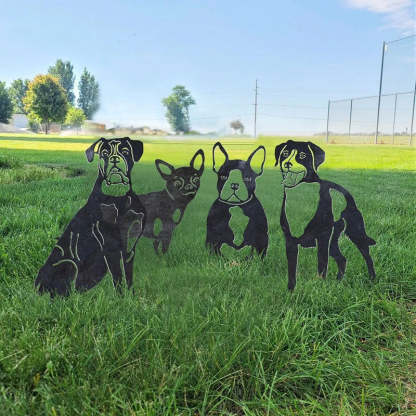 French Bulldog Metal Silhouette-Jolura