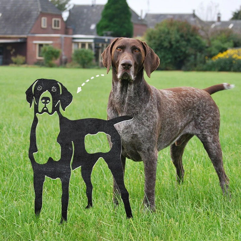 German Shorthaired Pointer Metal Silhouette-Jolura