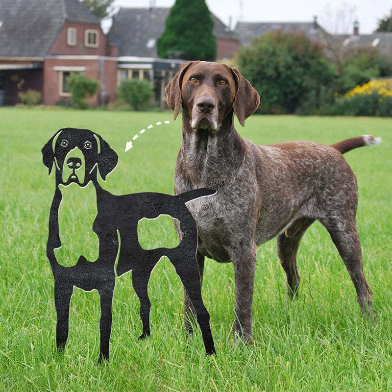German Shorthaired Pointer Metal Silhouette-Jolura