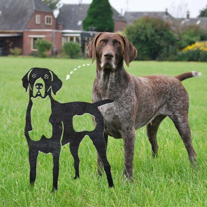 German Shorthaired Pointer Metal Silhouette-Jolura