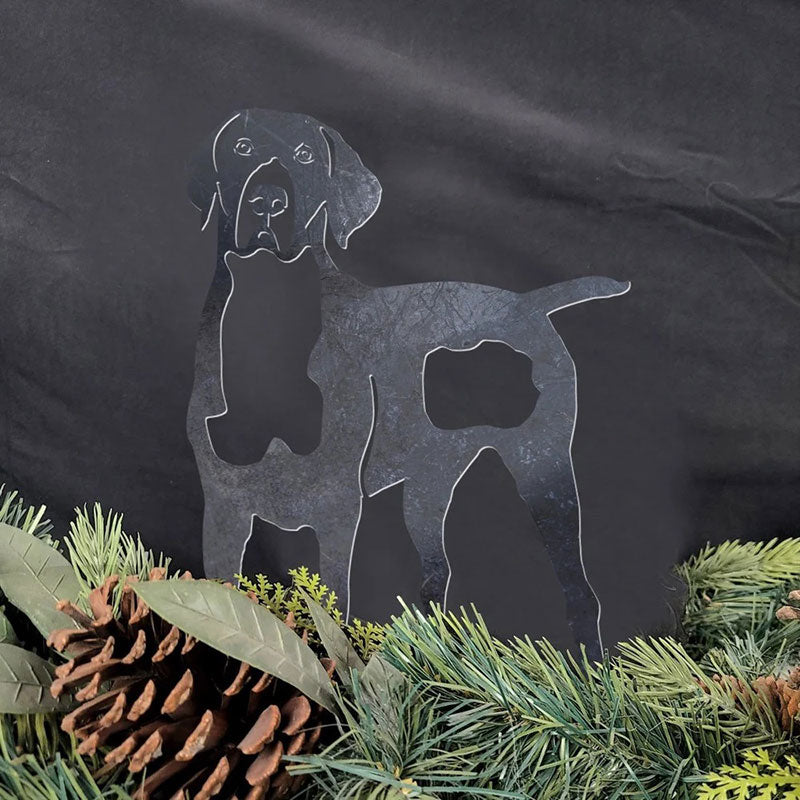 German Shorthaired Pointer Metal Silhouette-Jolura