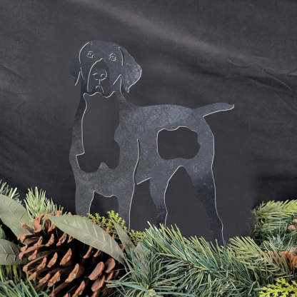 German Shorthaired Pointer Metal Silhouette-Jolura
