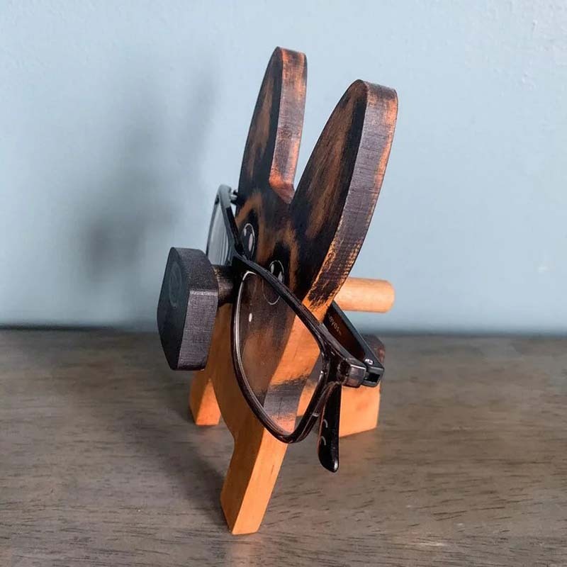 Handmade Glasses Stand F265 Lovely German Shepherd-Jolura