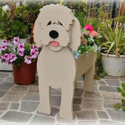 Golden Doodle Planter-Jolura