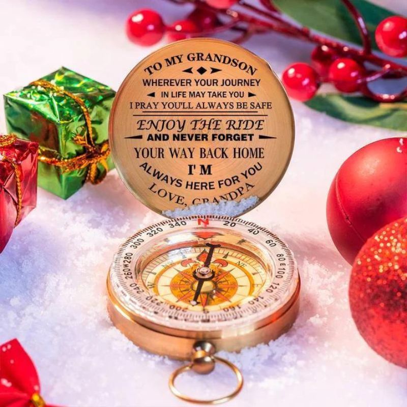 Grandpa To Grandson - Enjoy The Ride - Compass-Jolura