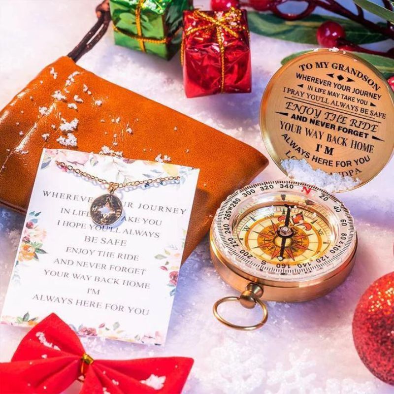 Grandpa To Grandson - Enjoy The Ride - Compass-Jolura