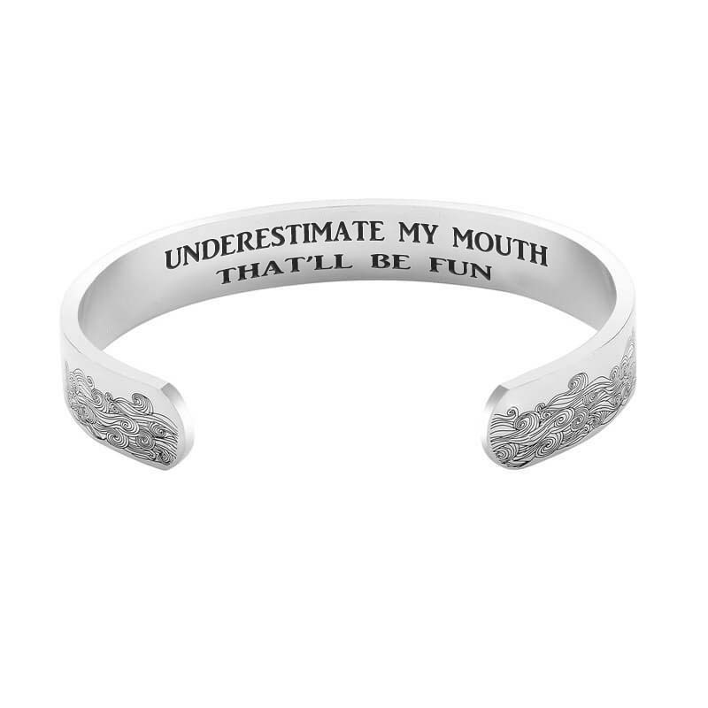 Underestimate Me That'll Be Fun Bracelets-Jolura
