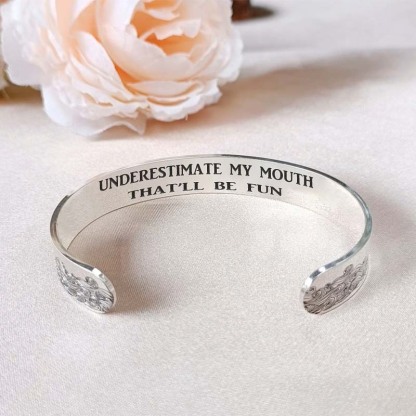 Underestimate Me That'll Be Fun Bracelets-Jolura