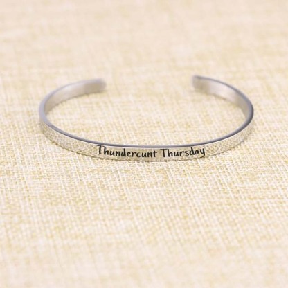 Sarcastic Souls Work Mood Engraved Bracelets-Jolura