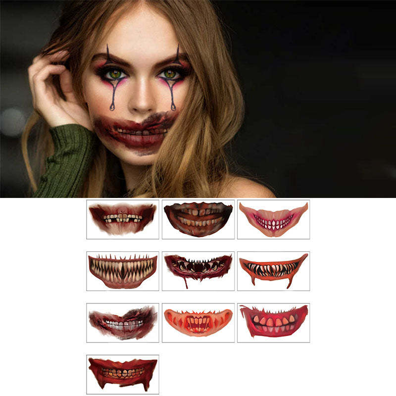 Halloween Tattoo – 🎃Halloween Prank Makeup Temporary Tattoo🎃-Jolura