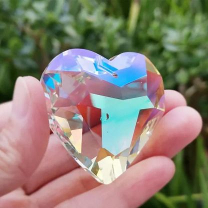 Hanging Heart Suncatcher Prism Crafts-Jolura