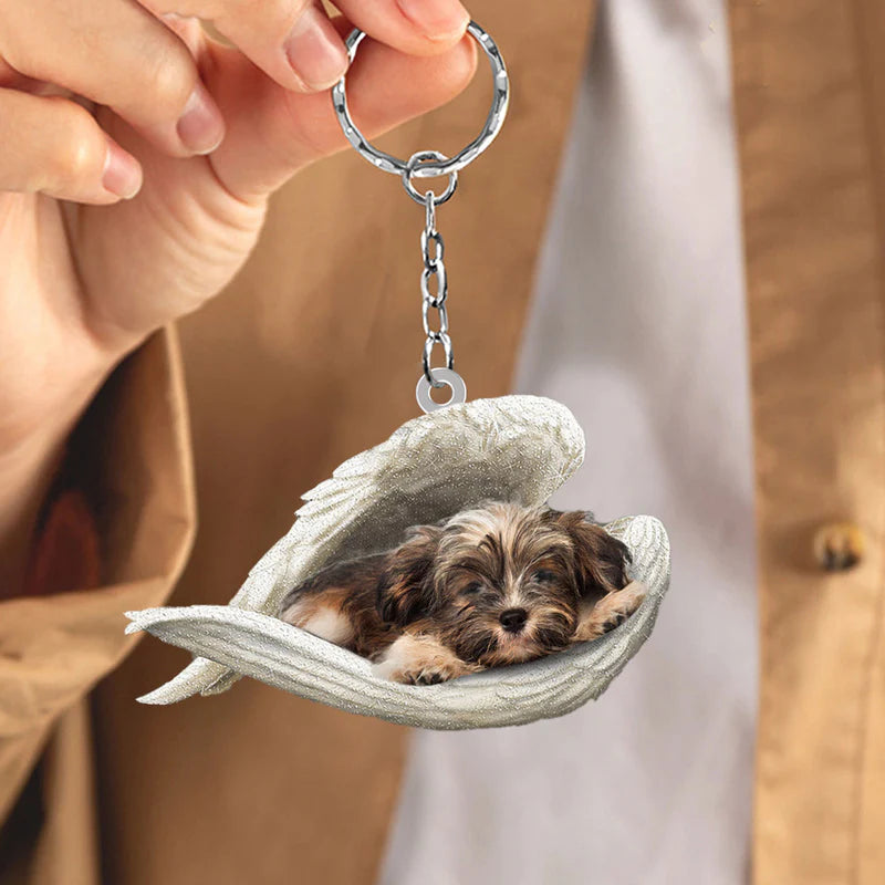 Sleeping Angel Acrylic Keychain Havanese SA076-Jolura
