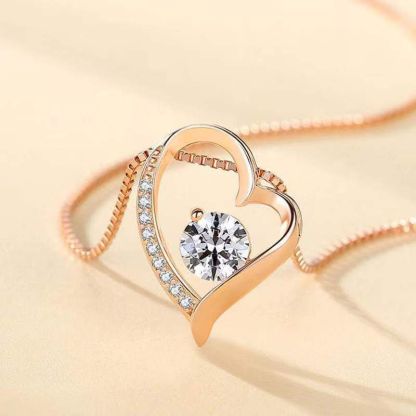 To My Beautiful Daughter - Always Keep Me in Your Heart - Forever Love Necklace-Jolura