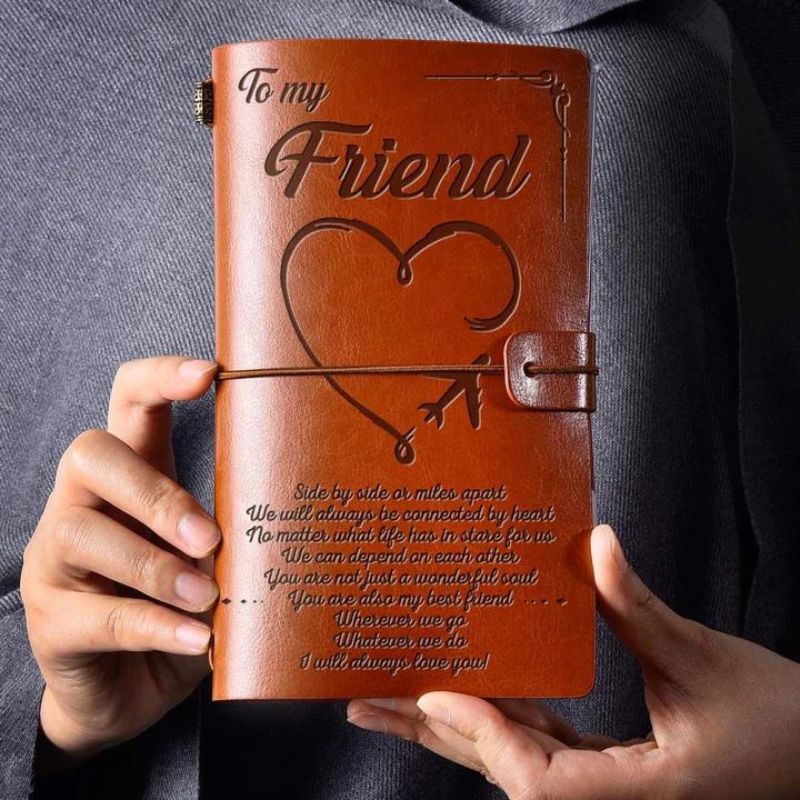 To My Friend - I Will Always Love You - Vintage Journal Notebook-Jolura