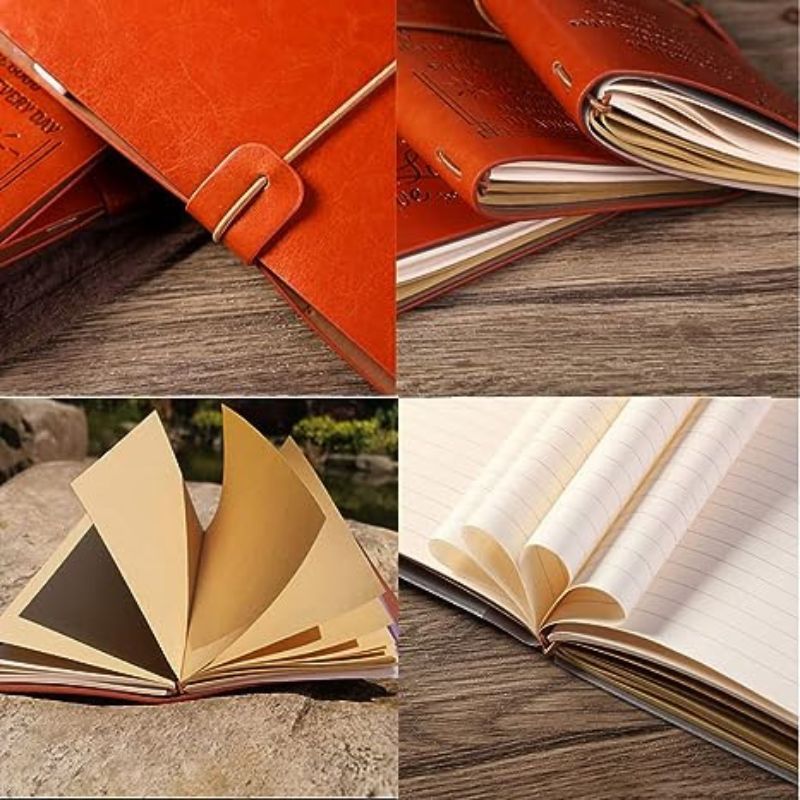 To My Wife - Meeting You was Fate - Vintage Journal Notebook-Jolura