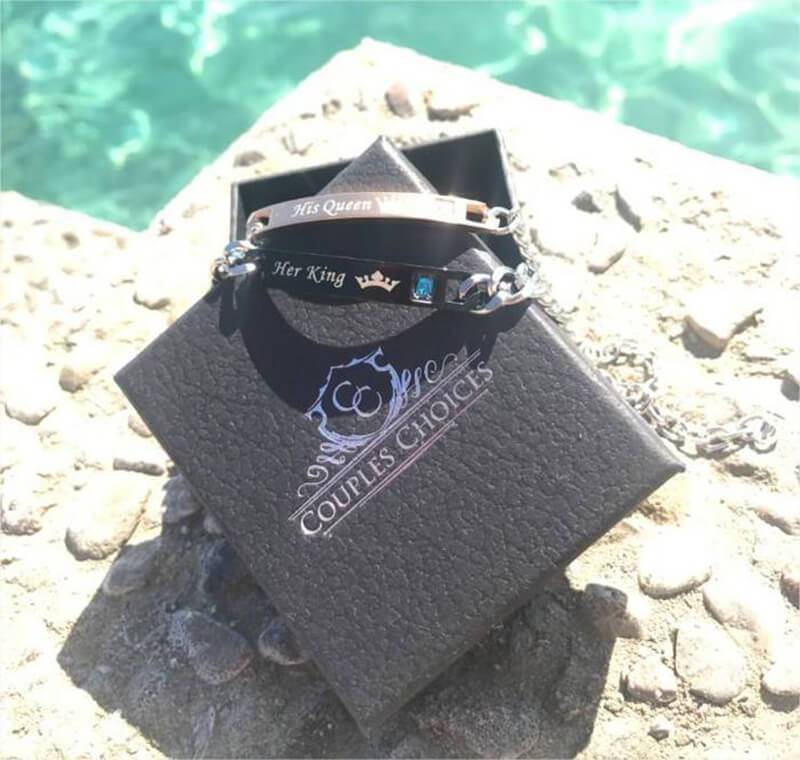 Her King His Queen Bracelets-Jolura