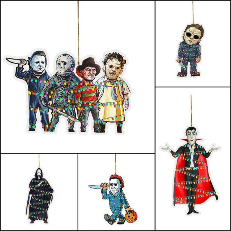 Horror Villains Led Lights Ornament Collection-Jolura