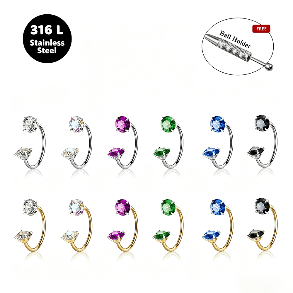 Horseshoe Nose Rings