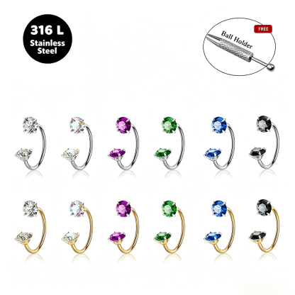 Horseshoe Nose Rings