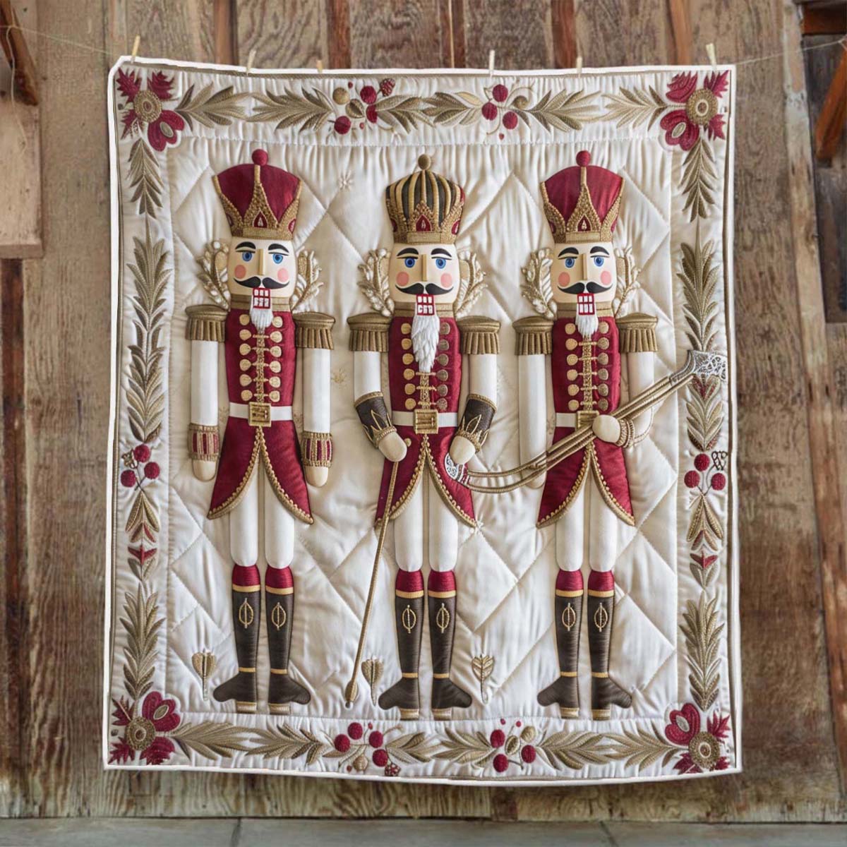 Christmas Nutcracker Blanket - J082 - Premium Blanket