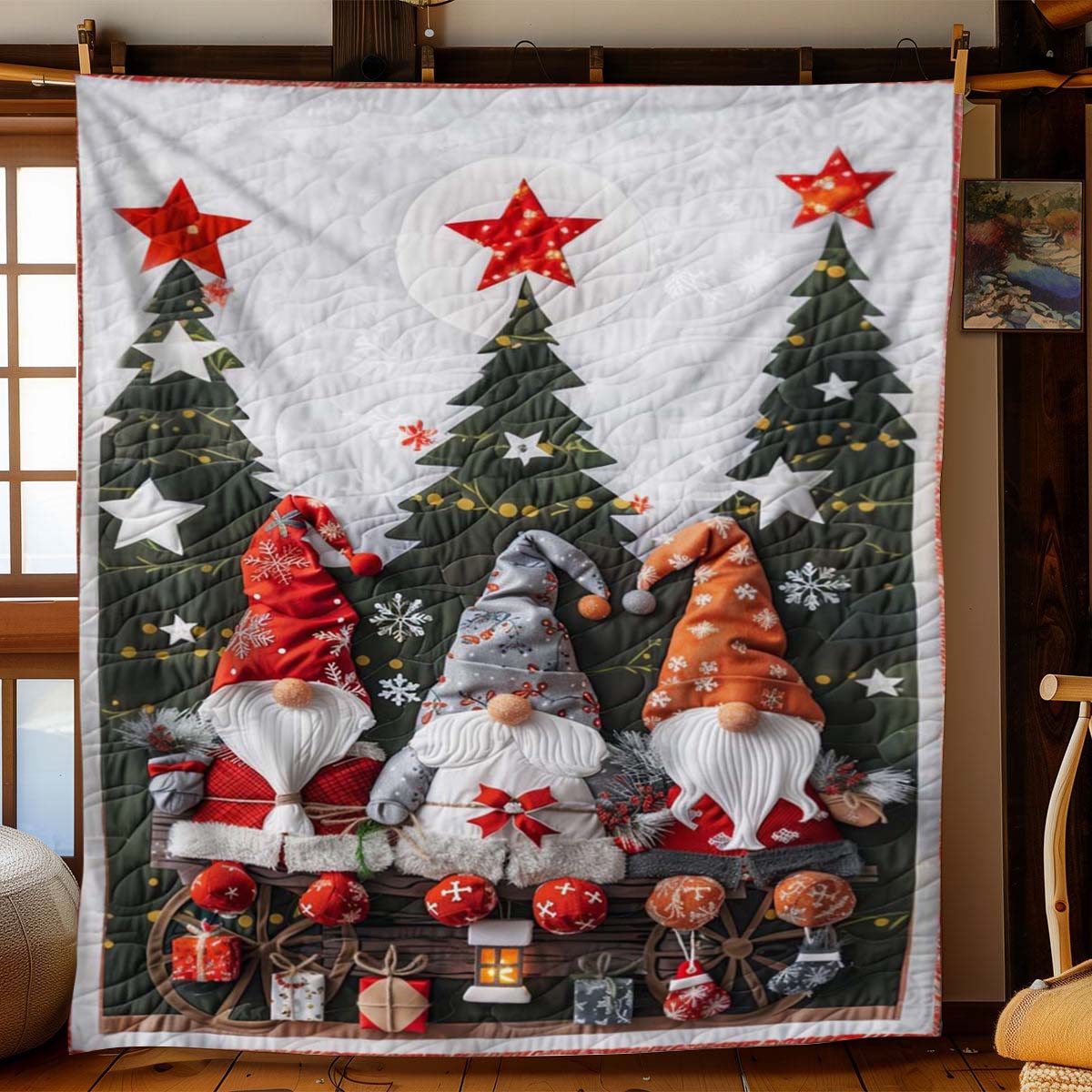 Christmas Dwarf Blanket - J084 - Premium Blanket