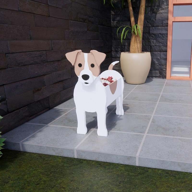 Jack Russell Planter AP006-Jolura
