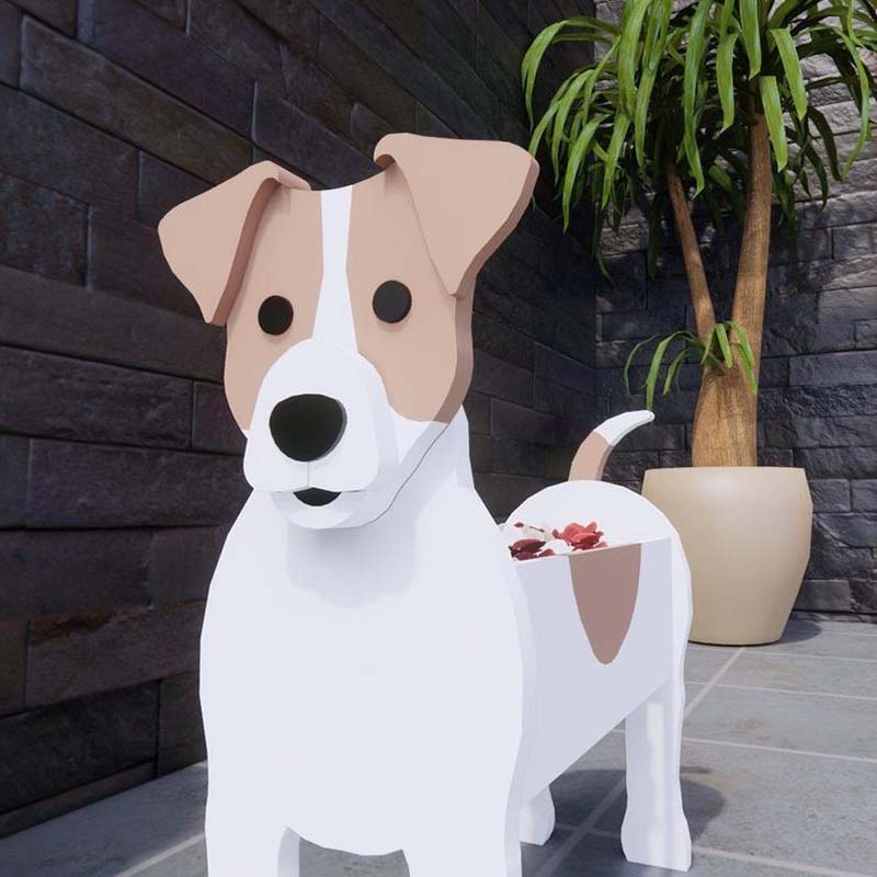 Jack Russell Planter AP006-Jolura