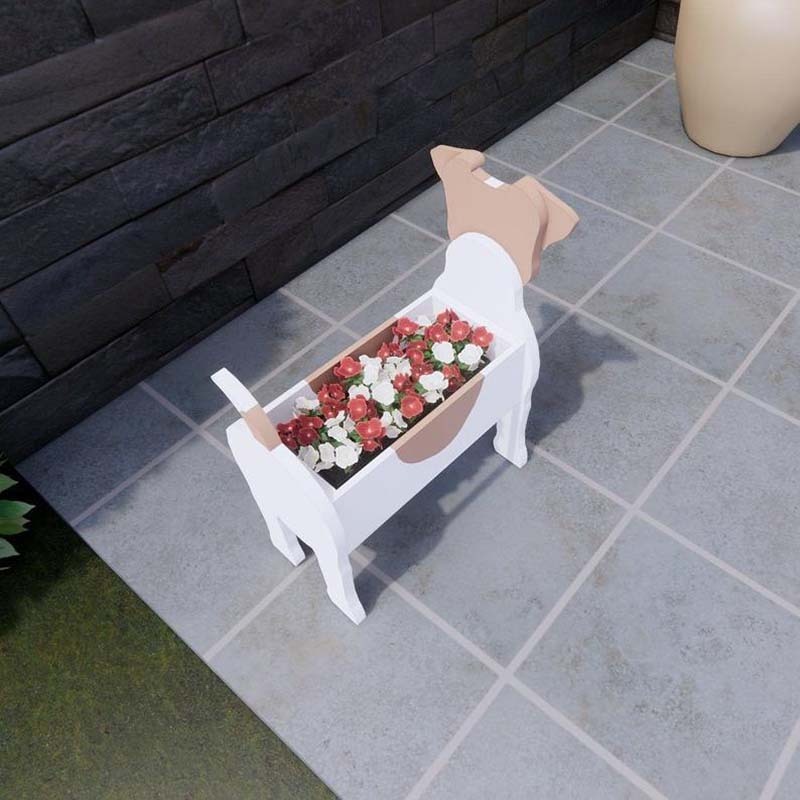 Jack Russell Planter AP006-Jolura
