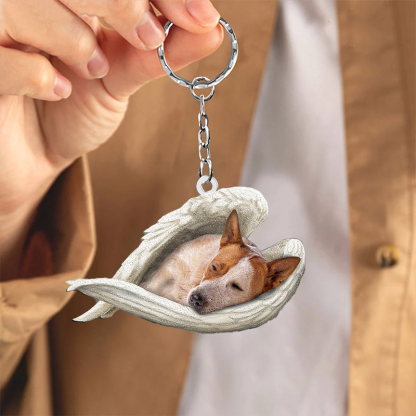 Sleeping Angel Acrylic Keychain Red Heeler SA158-Jolura