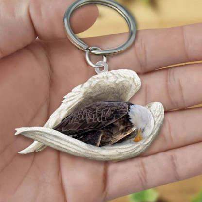 Sleeping Angel Acrylic Keychain Eagle SA191-Jolura
