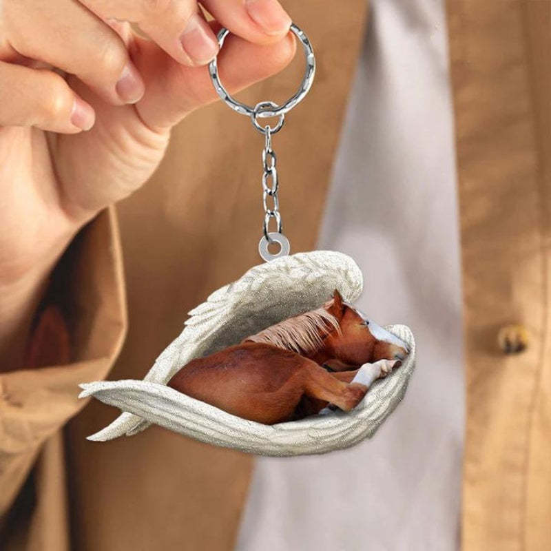 Sleeping Angel Acrylic Keychain Horse SA194-Jolura