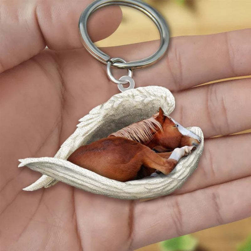 Sleeping Angel Acrylic Keychain Horse SA194-Jolura