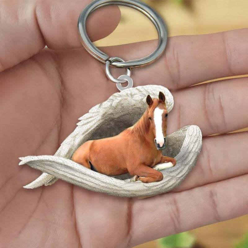 Sleeping Angel Acrylic Keychain Horse SA195-Jolura