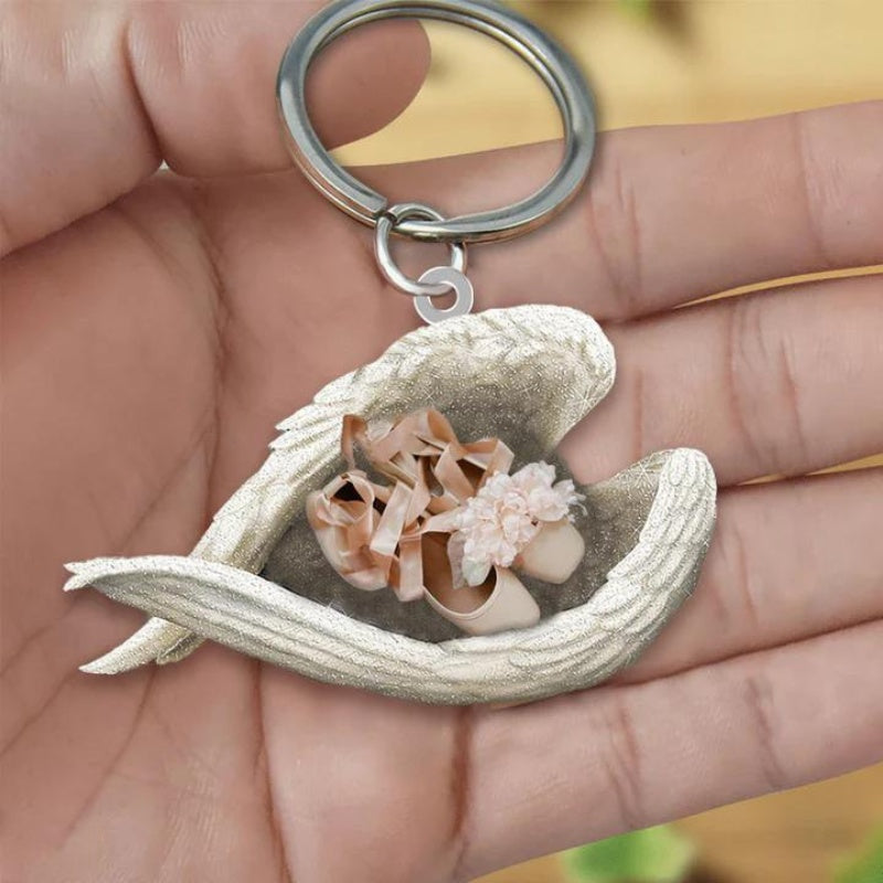 Sleeping Angel Acrylic Keychain Ballet SA198-Jolura
