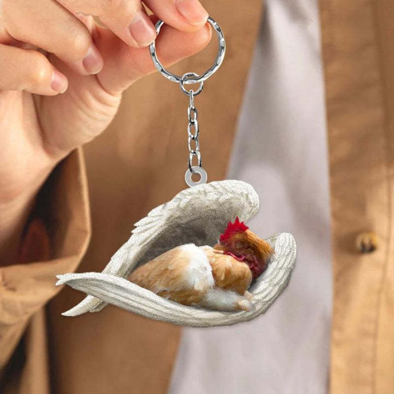 Sleeping Angel Acrylic Keychain Chicken SA206-Jolura