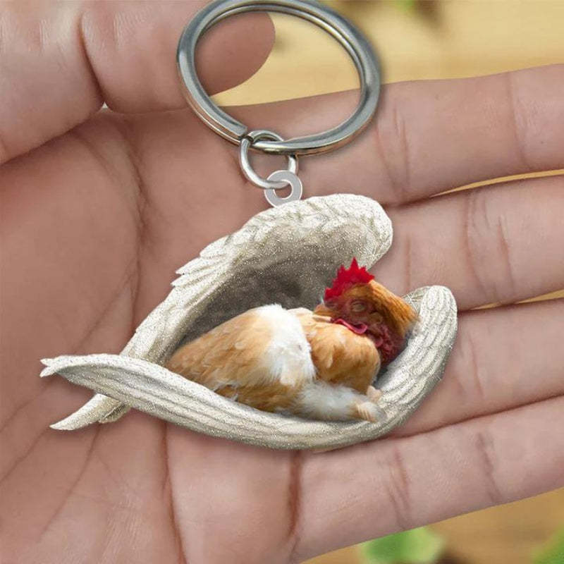 Sleeping Angel Acrylic Keychain Chicken SA206-Jolura