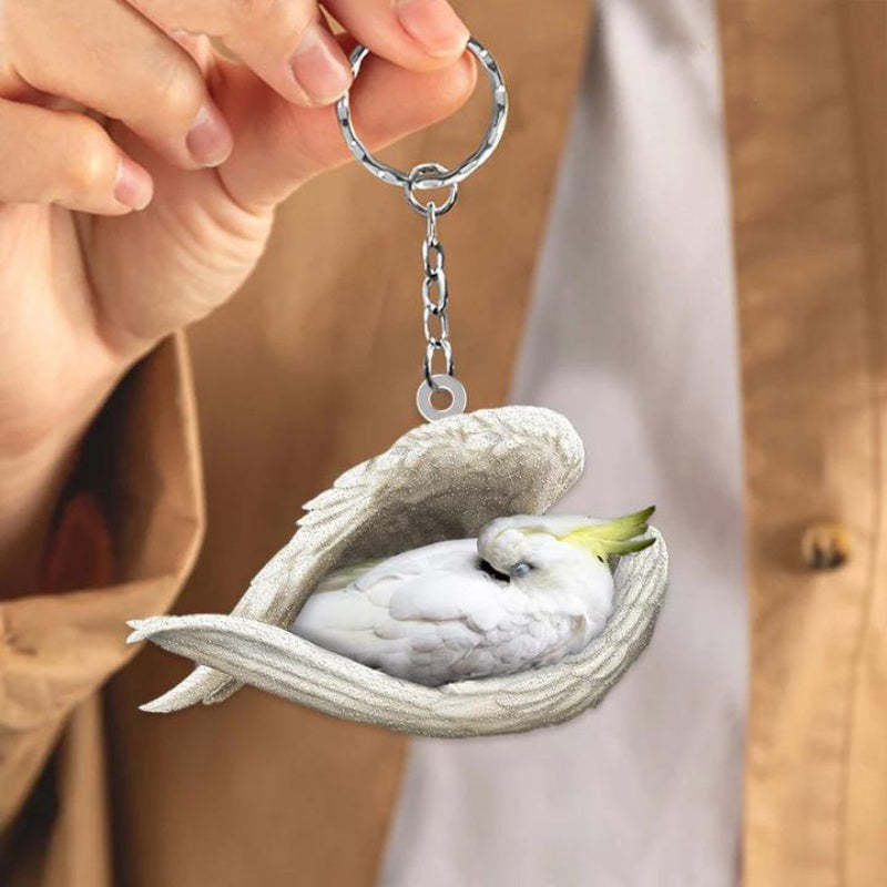 Sleeping Angel Acrylic Keychain Cockatoo SA209-Jolura
