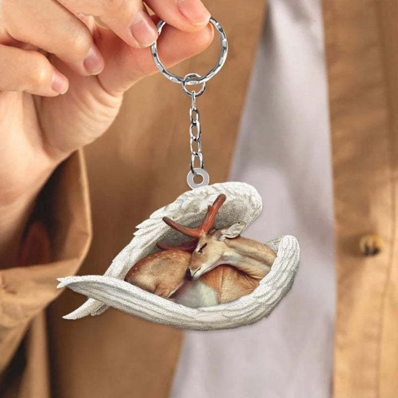 Sleeping Angel Acrylic Keychain Deer SA211-Jolura