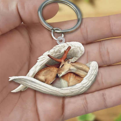 Sleeping Angel Acrylic Keychain Deer SA211-Jolura