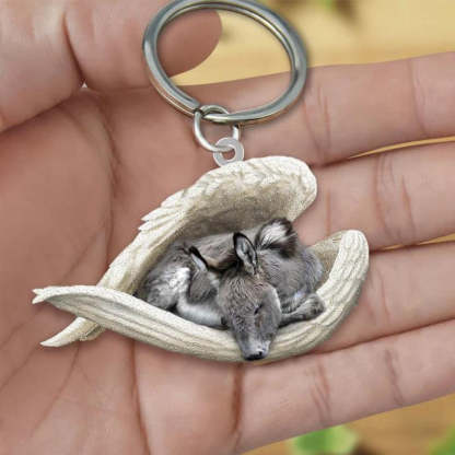 Sleeping Angel Acrylic Keychain Donkey SA212-Jolura