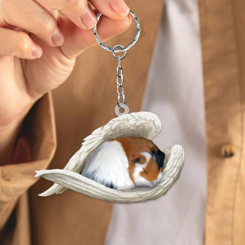 Sleeping Angel Acrylic Keychain Guinea Pig SA220-Jolura