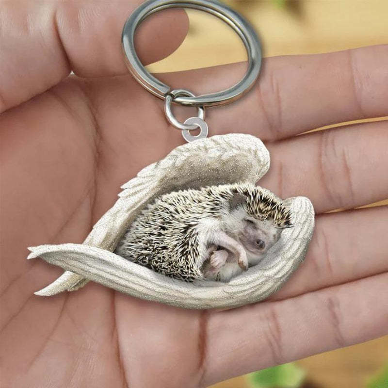 Sleeping Angel Acrylic Keychain Hedgehog SA221-Jolura