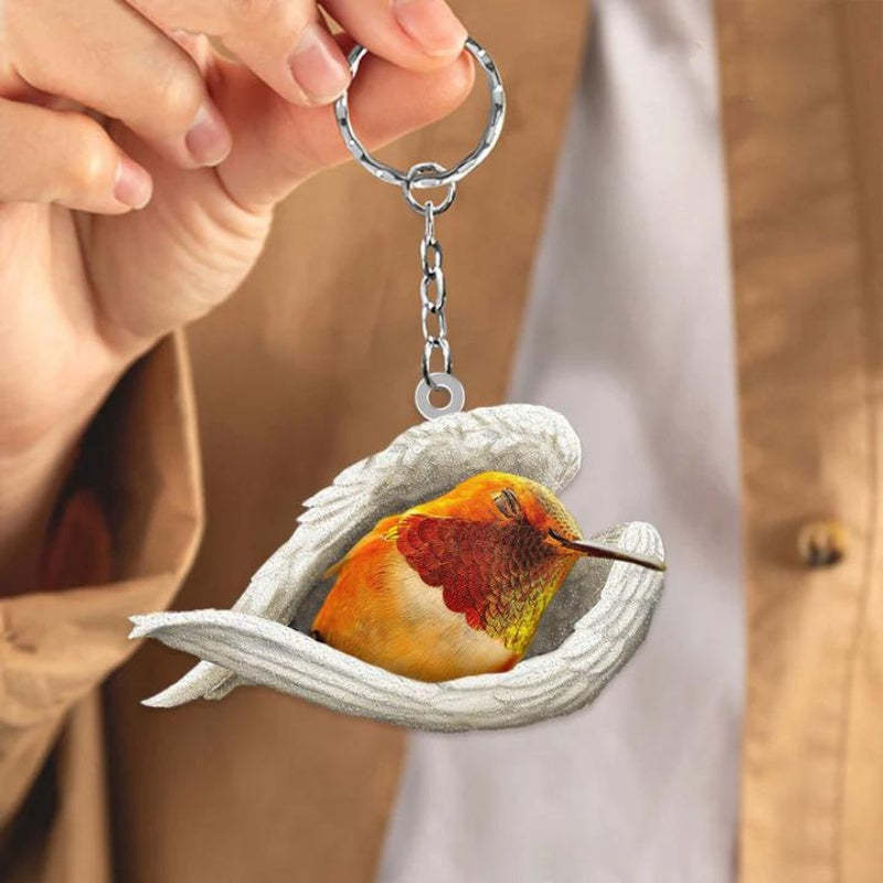 Sleeping Angel Acrylic Keychain Hummingbird SA223-Jolura