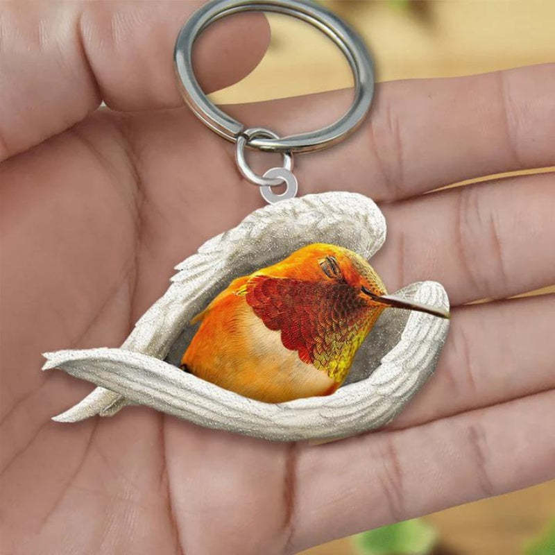 Sleeping Angel Acrylic Keychain Hummingbird SA223-Jolura