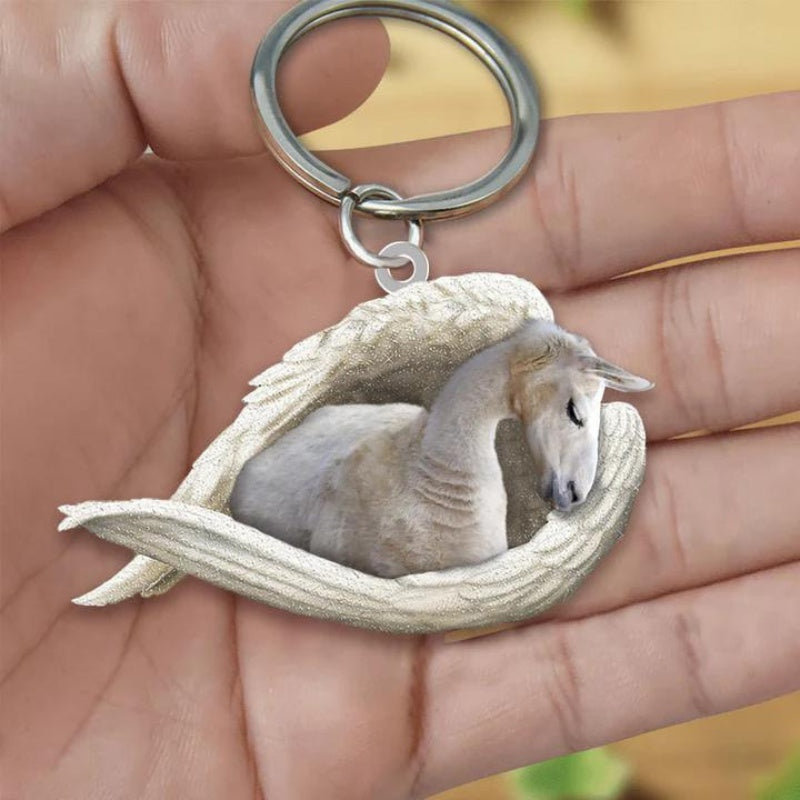 Sleeping Angel Acrylic Keychain Llama SA228-Jolura