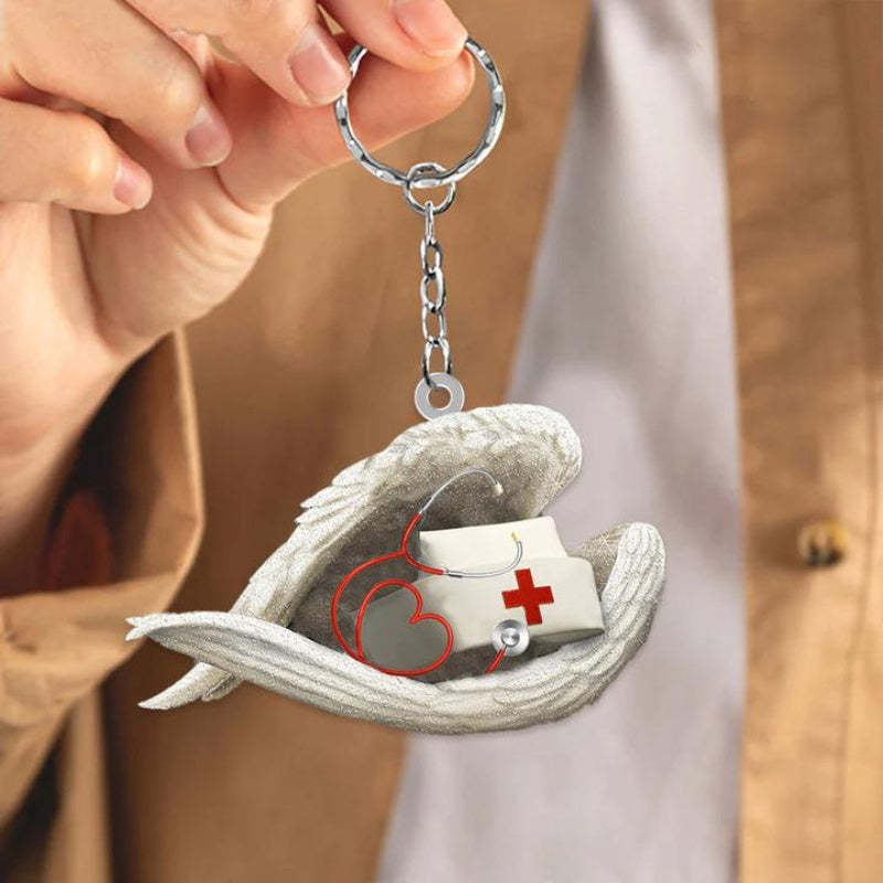 Sleeping Angel Acrylic Keychain Nurse SA232-Jolura