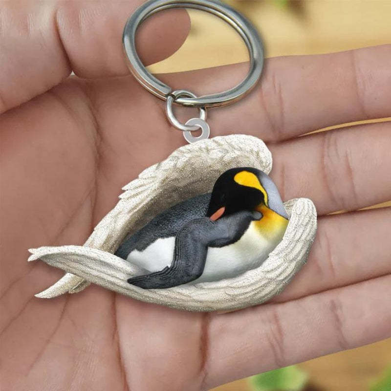 Sleeping Angel Acrylic Keychain Penguin SA240-Jolura