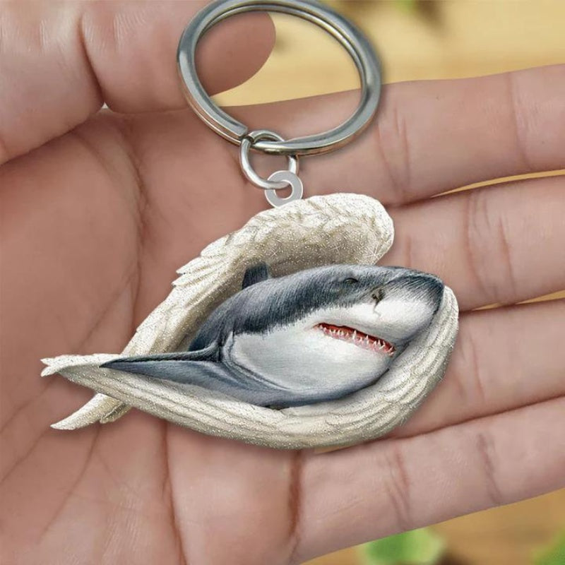 Sleeping Angel Acrylic Keychain Shark SA246-Jolura