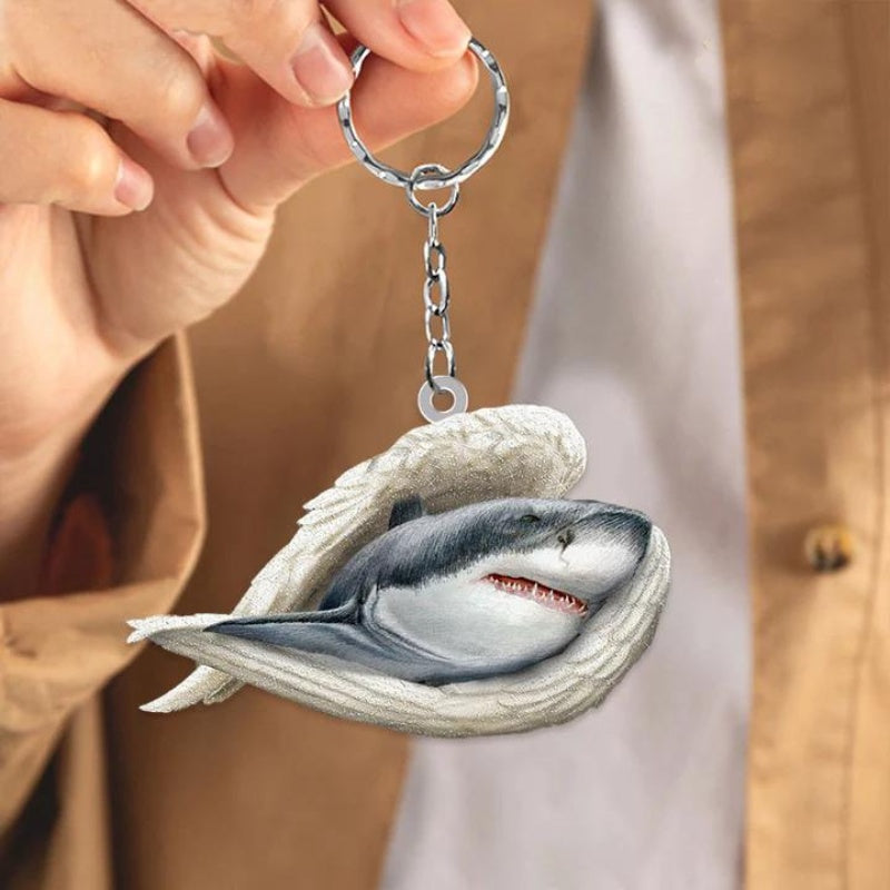 Sleeping Angel Acrylic Keychain Shark SA246-Jolura